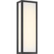Marlborough LED 18 inch Sand Coal Outdoor Sconce