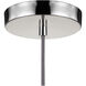 Sean Lavin Baskin 1 Light 9 inch Polished Nickel Pendant Ceiling Light