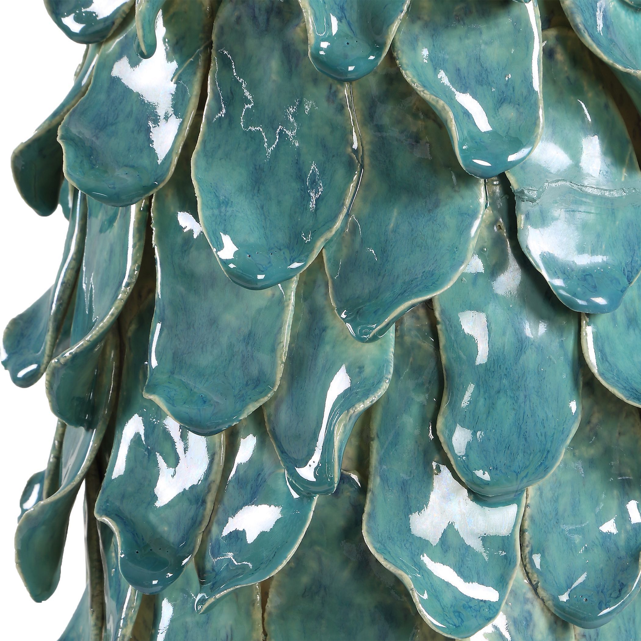 Mina 27.5 inch 150 watt Aged Teal Blue and Crystal with Antique Brass Table Lamp Portable Light