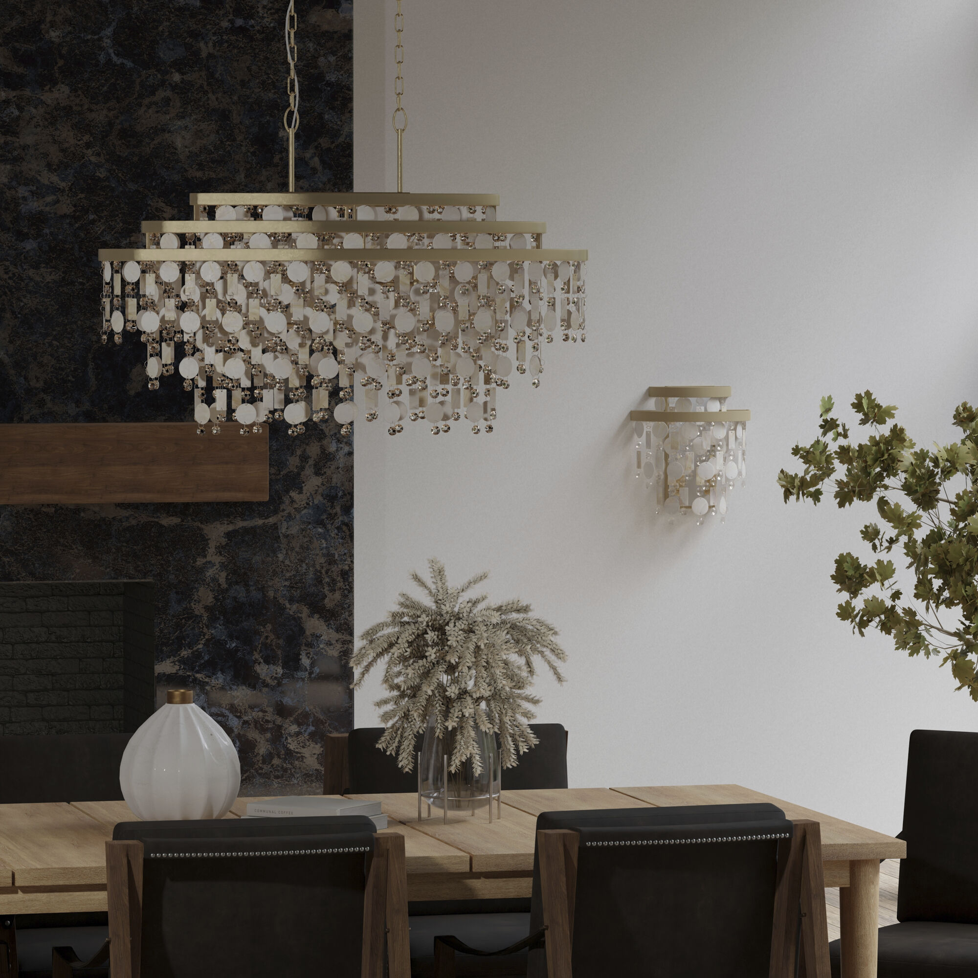 Kalani 2 Light 12 inch French Gold Wall Sconce Wall Light, Smithsonian Collaboration