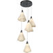 Mobius 5 Light 17.3 inch Ink Pendant Ceiling Light