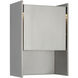 Barbara Barry Align LED 11 inch Stainless Steel Outdoor Shielded Wall Light
