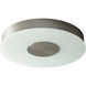 Dione 1 Light 15 inch Satin Nickel Flush Mount Ceiling Light