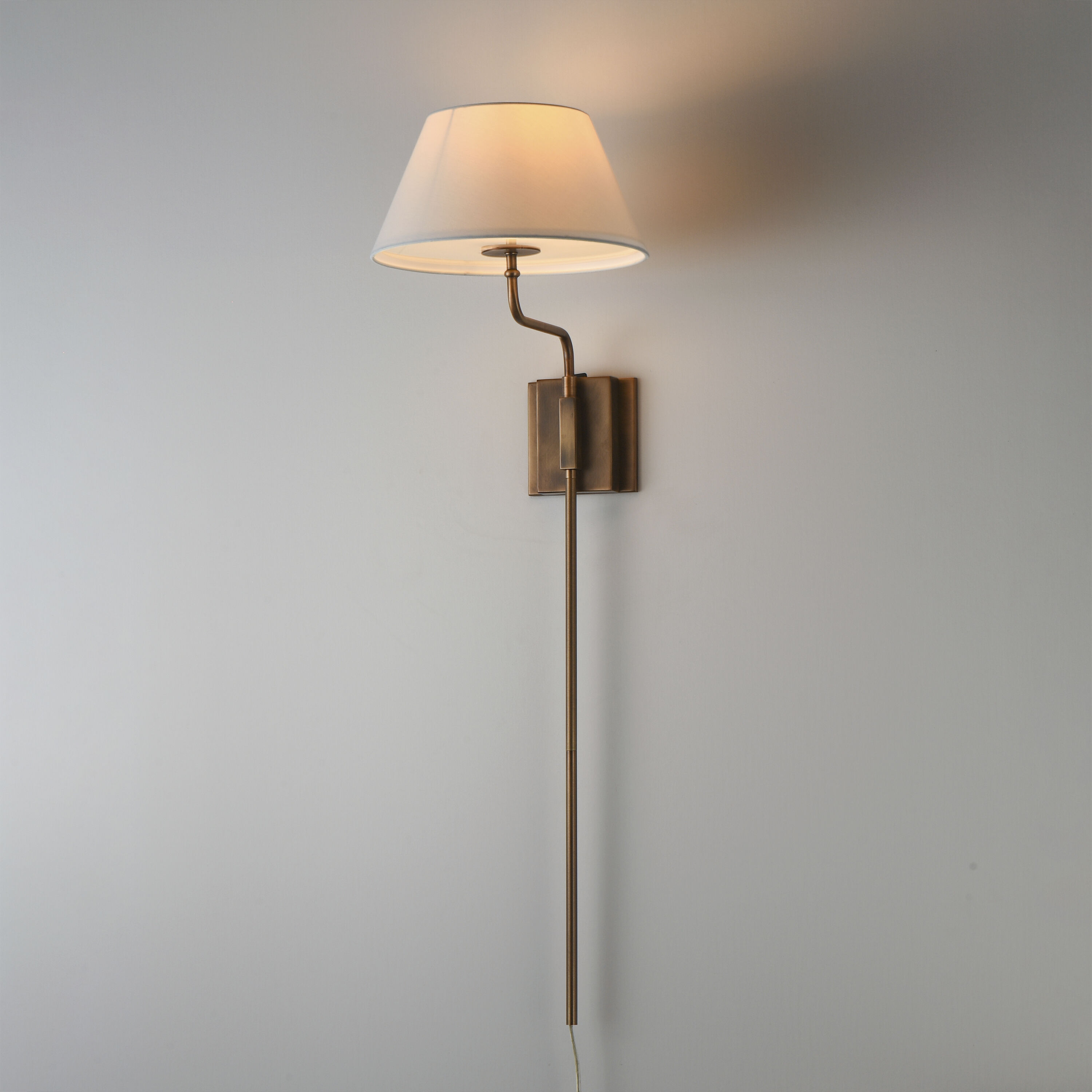 Dunbridge 1 Light 12 inch Weathered Brass Wall Sconce Wall Light