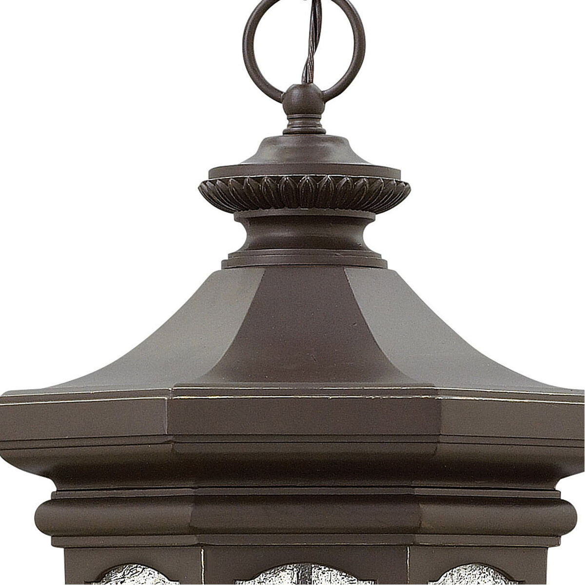 Raley LED 12 inch Oil Rubbed Bronze Outdoor Hanging Lantern