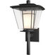 Beacon Hall 1 Light 17.6 inch Coastal Black Outdoor Sconce