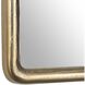 Burton 32 X 22 inch Plated Antique Brass Indoor Outdoor Mirror