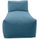Seascape Turquoise Outdoor Pouf Lounge Cover