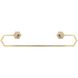 Atalee 23.63 inch Gold Towel Bar