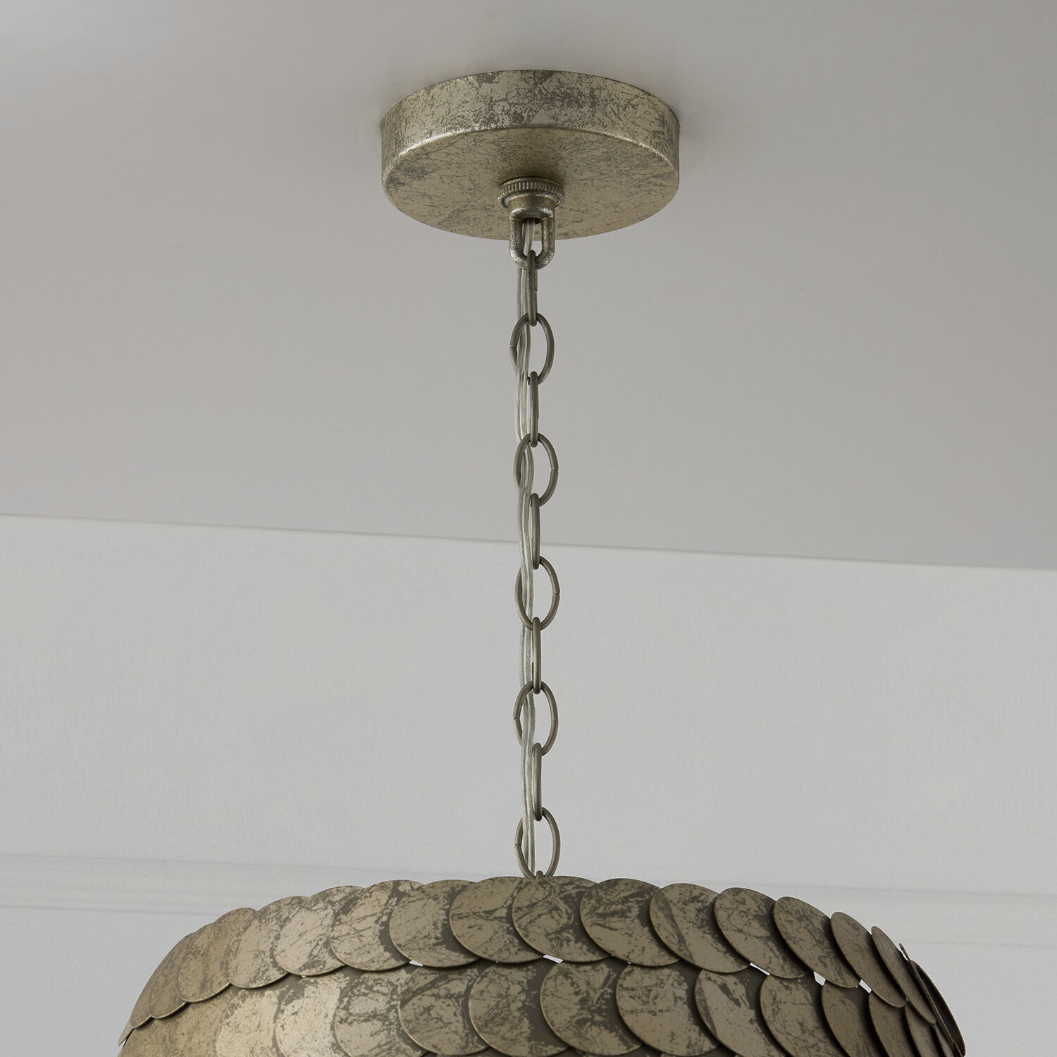 Delphine 1 Light 15 inch Grecian Luster Pendant Ceiling Light