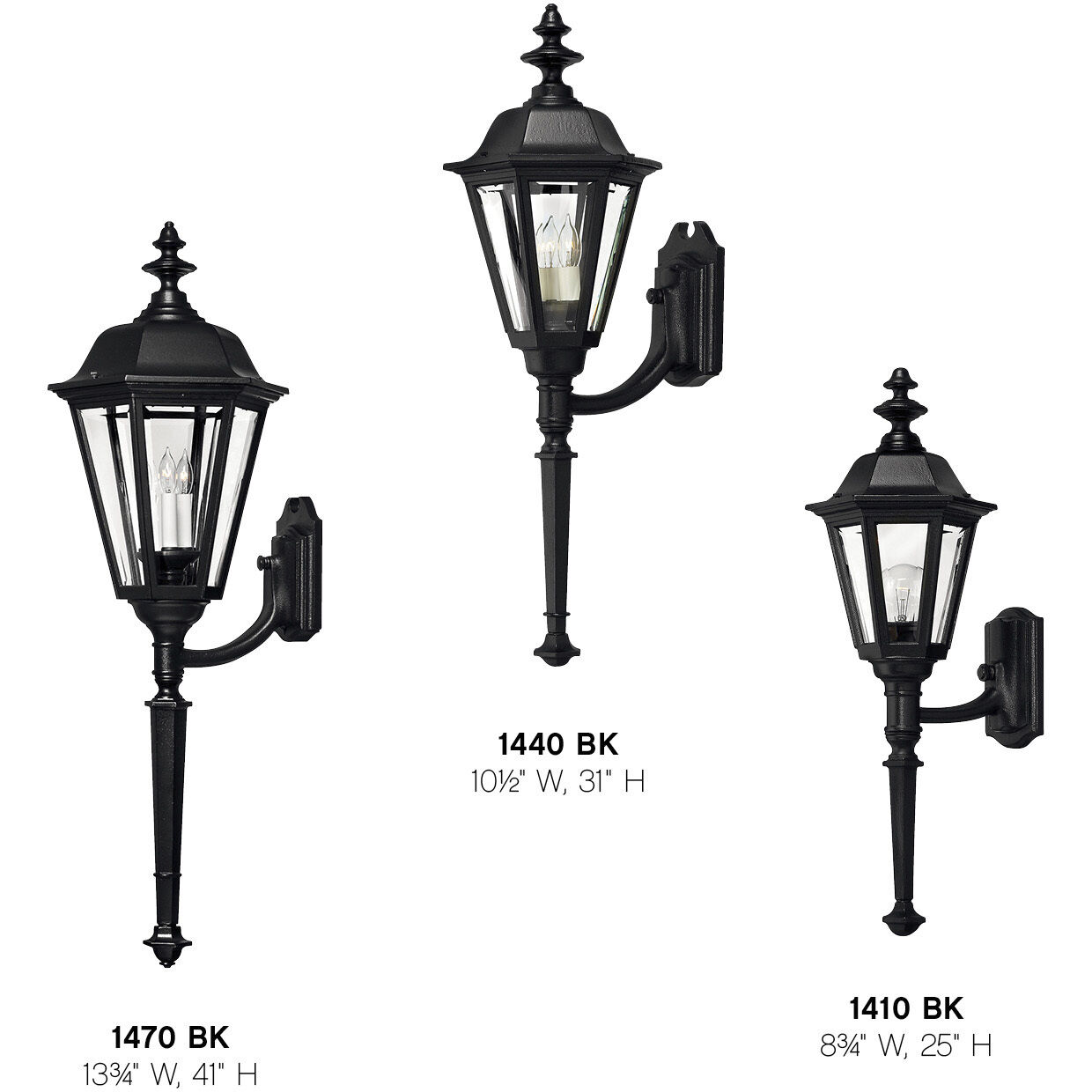 Estate Series Manor House Outdoor Wall Mount Lantern, Large
