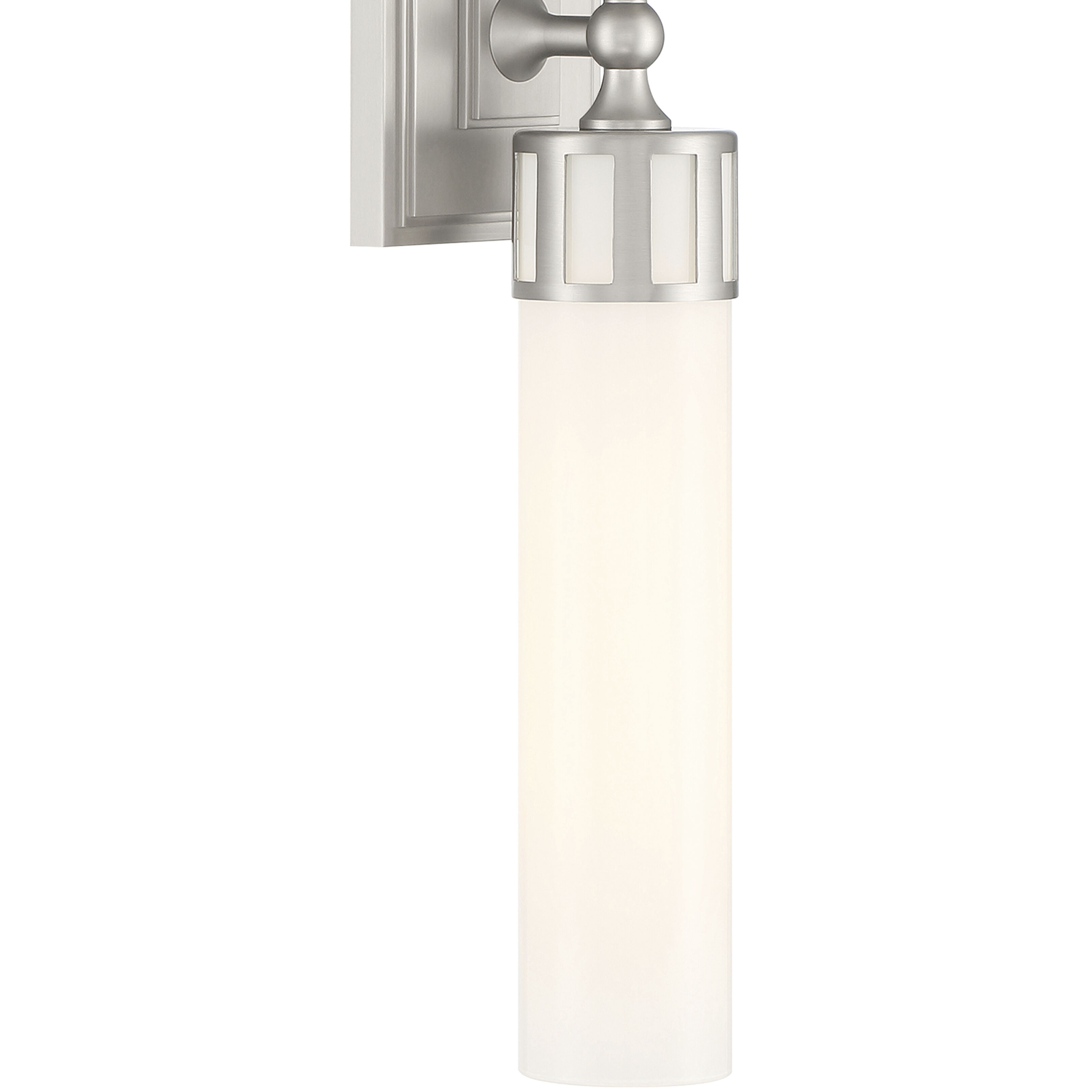 Astor Sconce Wall Light in Brushed Nickel