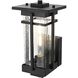 Livingston 1 Light 13 inch Black Outdoor Wall Sconce