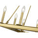 Barclay 8 Light 20 inch Olde Brass Chandelier Ceiling Light