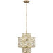 Kato 4 Light 18.75 inch REF Pendant Ceiling Light in Havana Gold