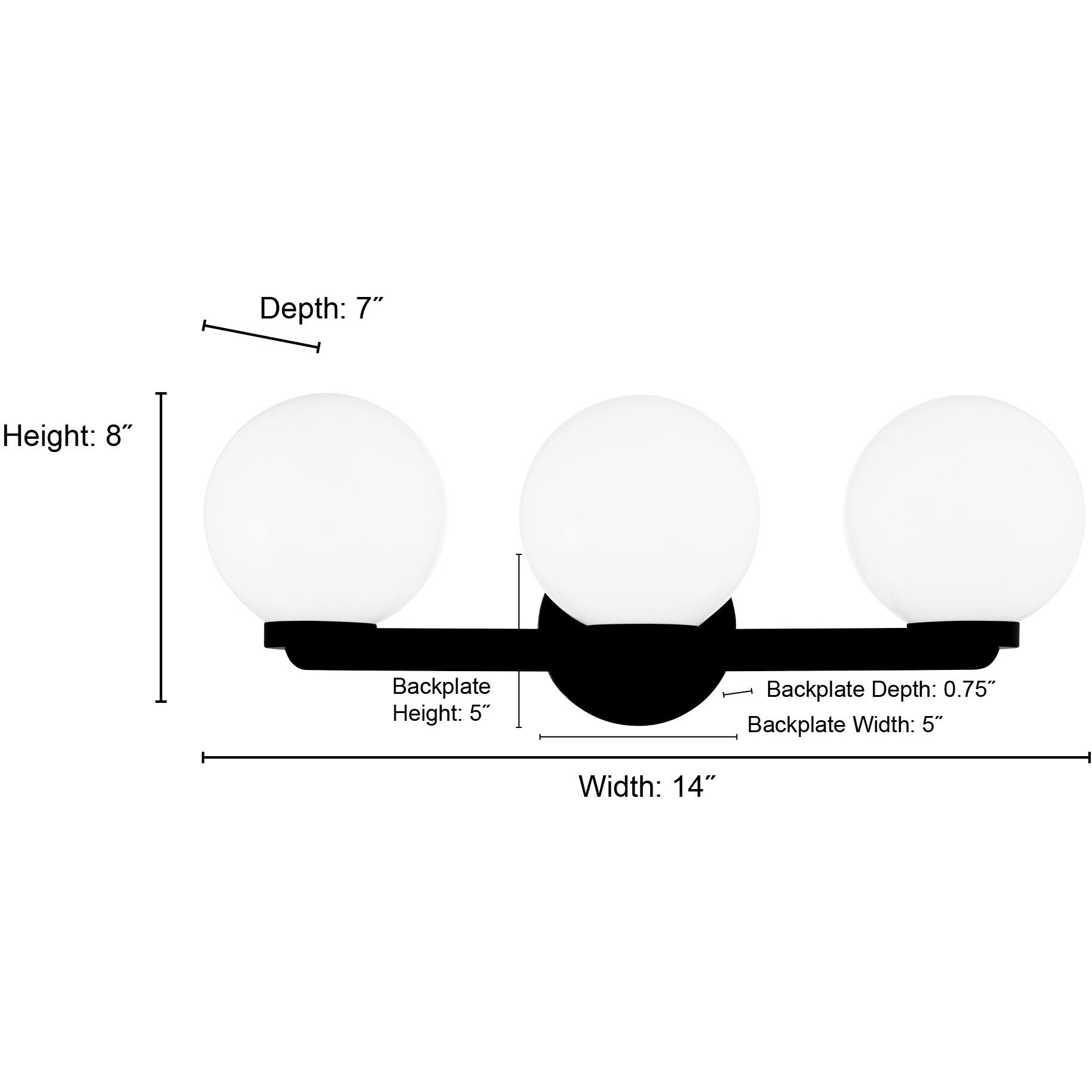 Ardeva 3 Light 22 inch Vintage Brass Bathroom Vanity Light Wall Light