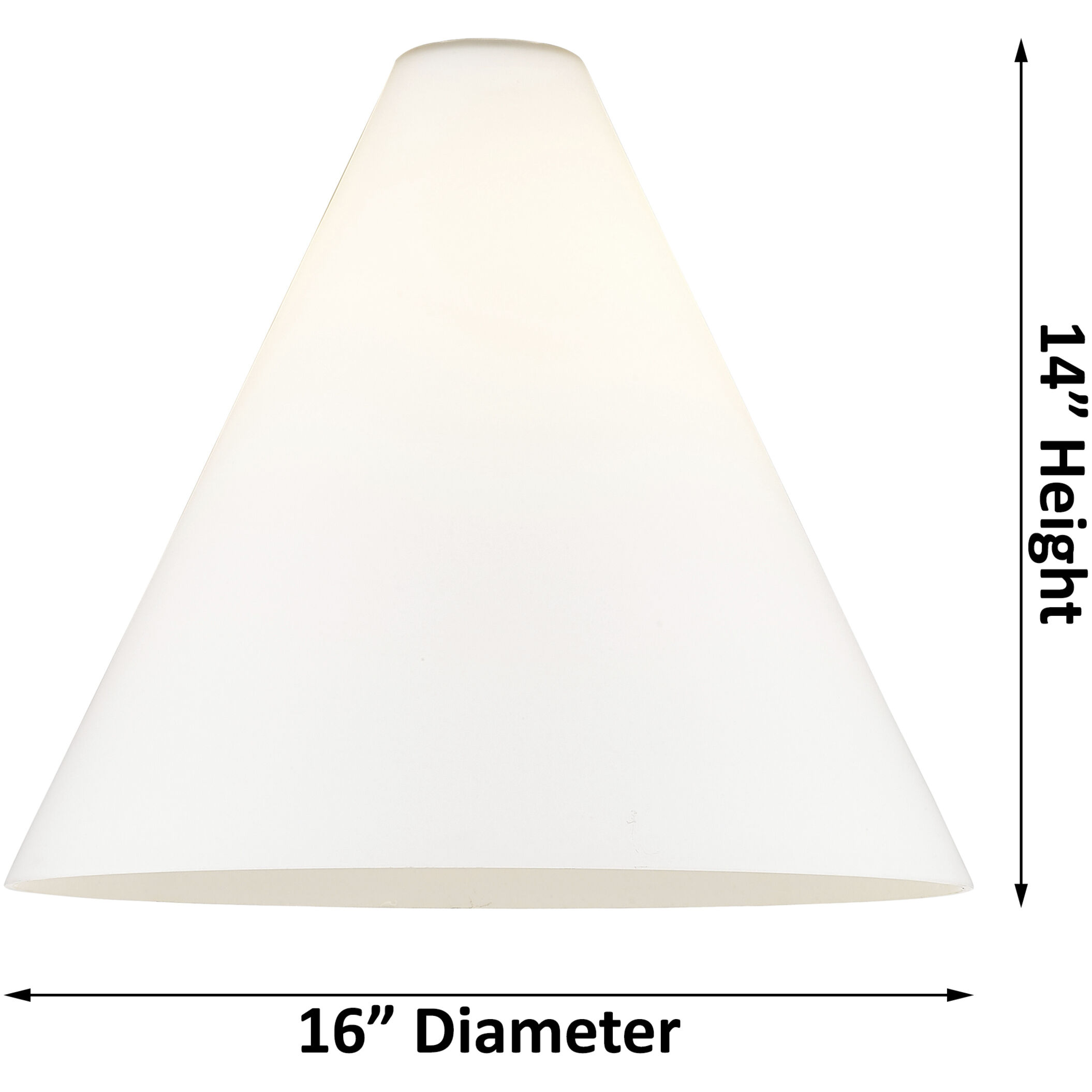 Ballston Cone LED 16 inch White and Polished Chrome Pendant Ceiling Light in Seedy Glass