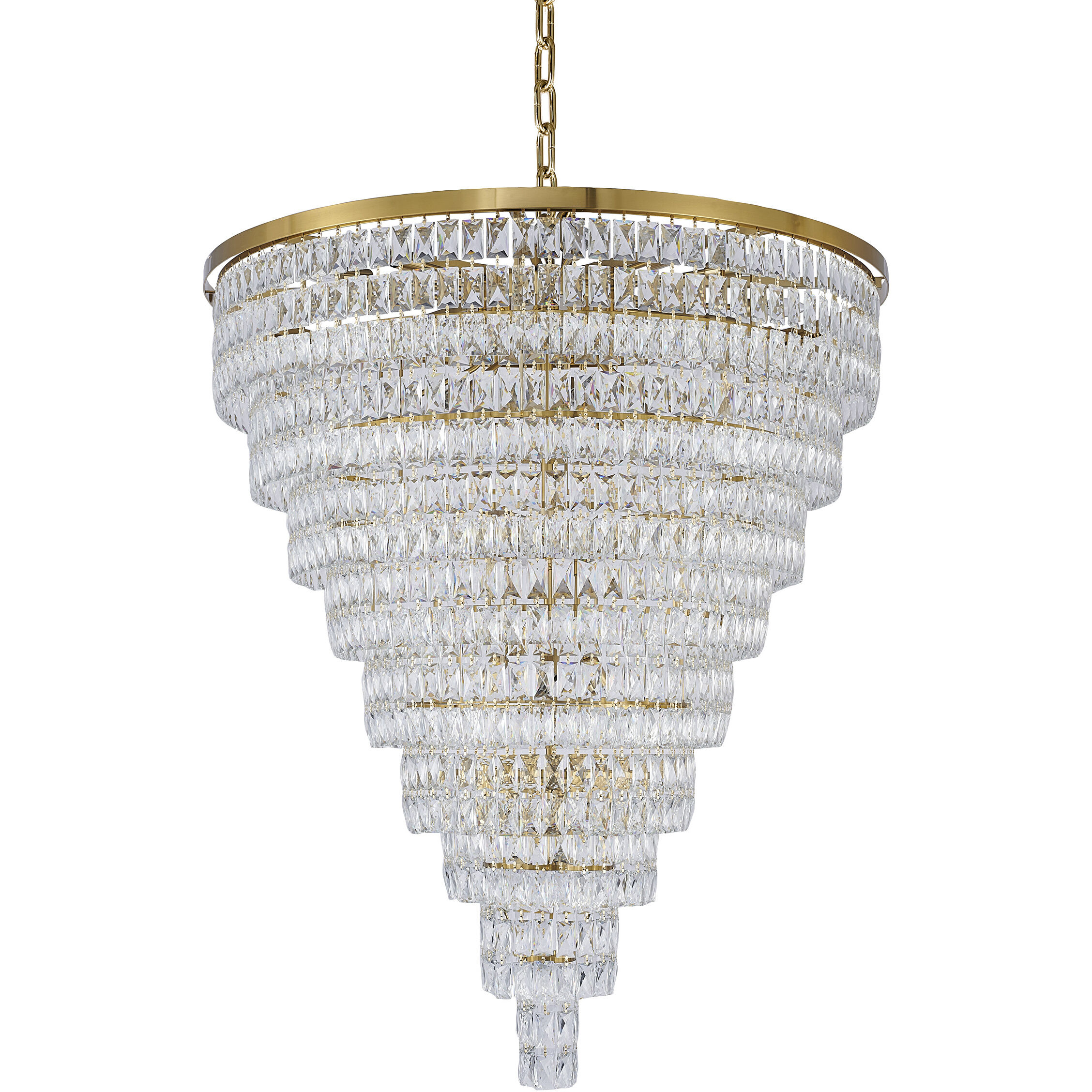 Canada 32 Light 42 inch Gold Chandelier Ceiling Light