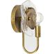 Loretta 1 Light 6.62 inch Gold Ombre Wall Bracket Wall Light, Design Series