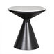 Marley 21.5 X 20 inch Matte Black Side Table