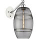 Ballston Vaz 1 Light 8 inch White Polished Chrome Sconce Wall Light