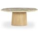 Carly 54 X 36 inch Beige Coffee Table