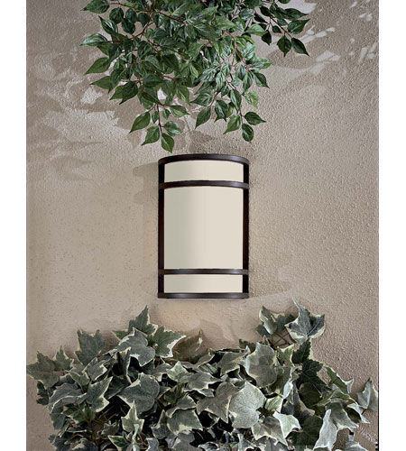 Bay View 2 Light 12 inch Oil Rubbed Bronze Outdoor Pocket Lantern, Great Outdoors