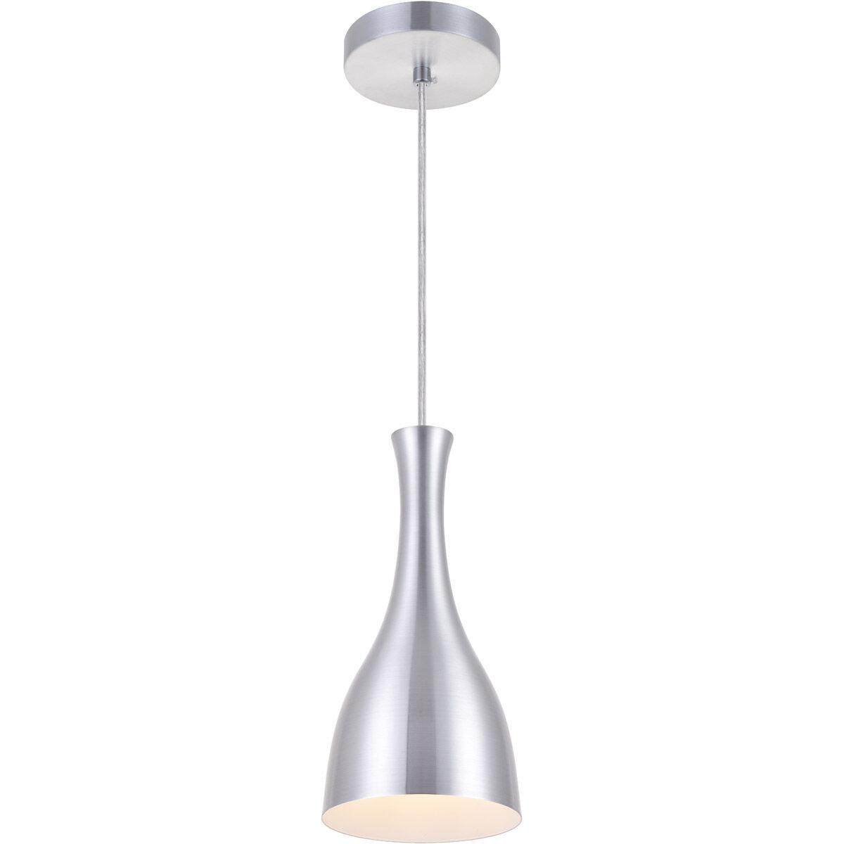 Aiken 1 Light 5.5 inch Burnished Nickel Pendant Ceiling Light