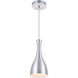 Aiken 1 Light 5.5 inch Burnished Nickel Pendant Ceiling Light