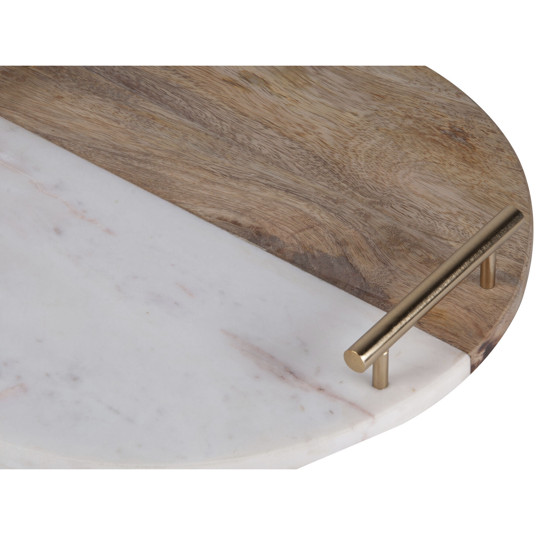 Dinova Antique Brass Tray