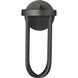 Leland LED 12.5 inch Sand Black Outdoor Wall Light