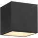 Marco Family 4.25 inch Matte Black Flush-Mount Ceiling Light, EVOLV