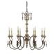 Dauphin 8 Light 34 inch Avignon Chandelier Ceiling Light