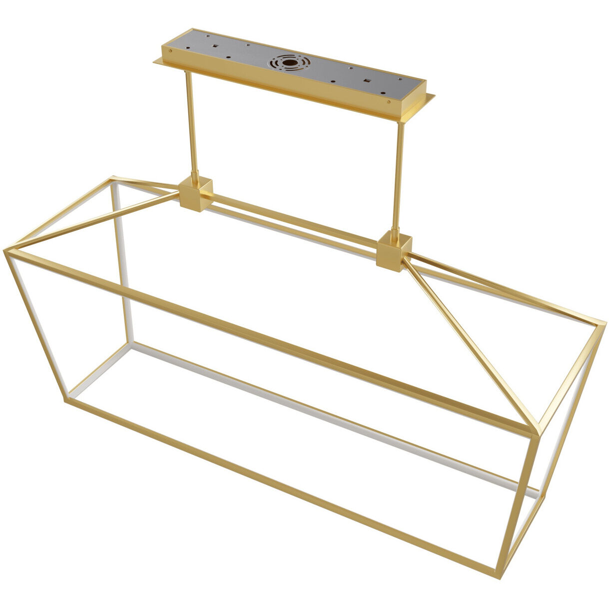 Park Ave. LED 17 inch Gold Pendant Ceiling Light