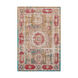 Javan 36 X 24 inch Mustard/Bright Blue/Bright Red/Beige Rugs, Polyester and Cotton