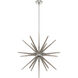 Jupiter Star 18 Light 30 inch Brushed Nickel Pendant Ceiling Light