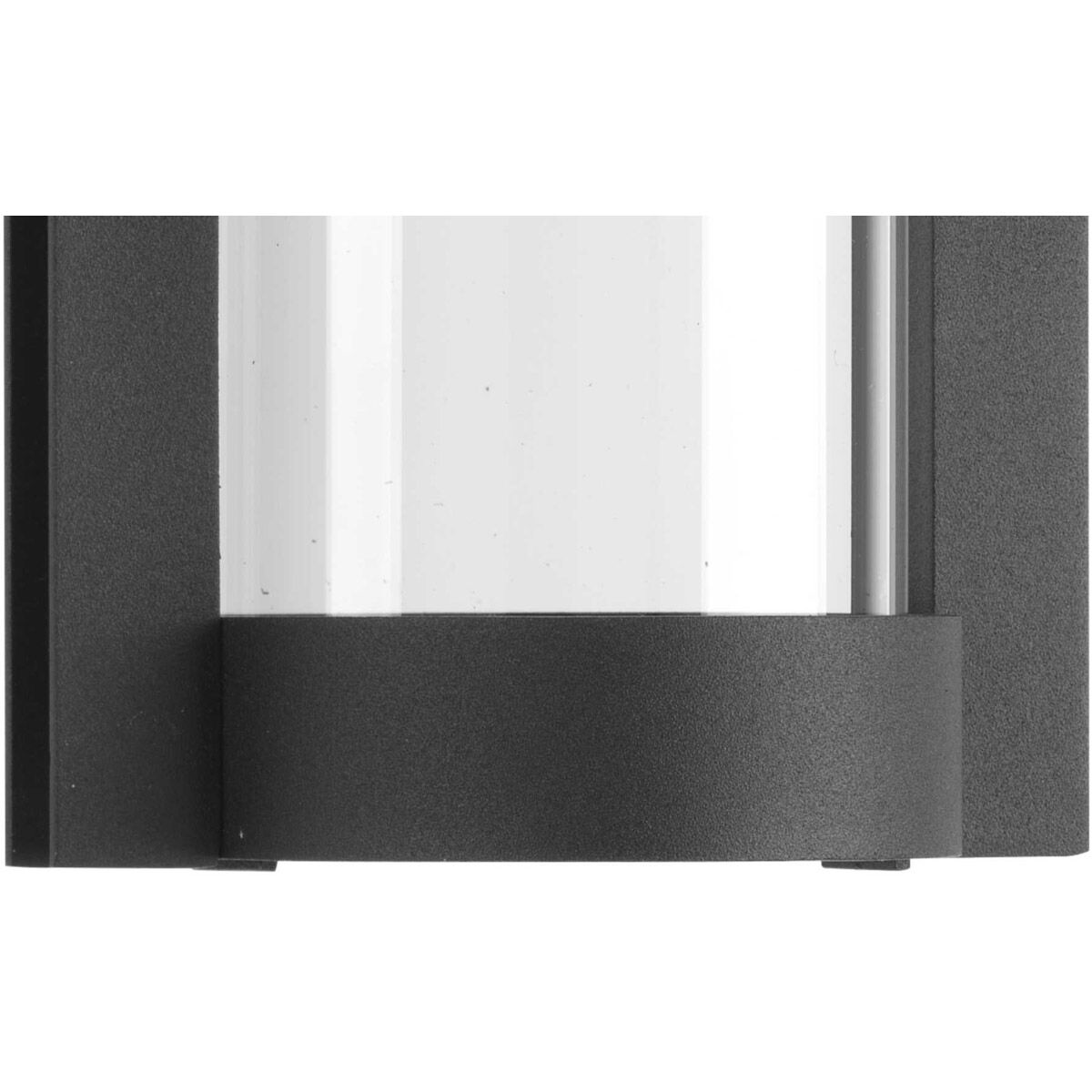 Z-1030 LED LED 12 inch Textured Black Outdoor Wall Lantern, Small, Progress LED