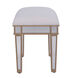Contempo 18 inch Gold Paint Dressing Stool