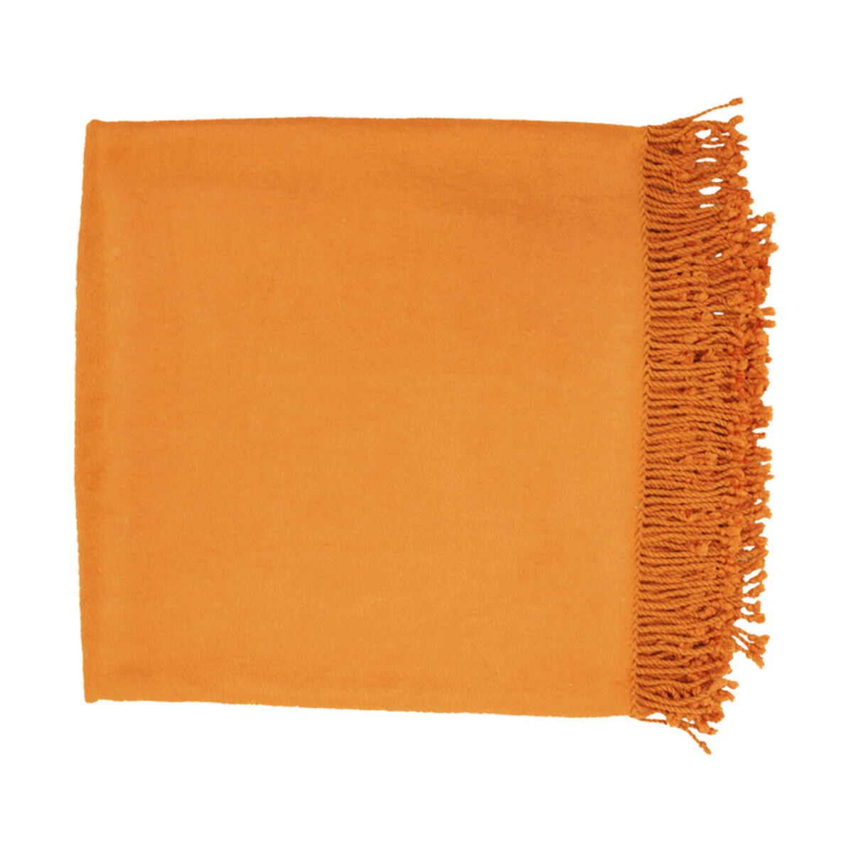 Tian Tian 67 X 50 inch Orange Throw