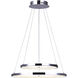 Madison LED 24 inch Chrome LED Chandelier Ceiling Light