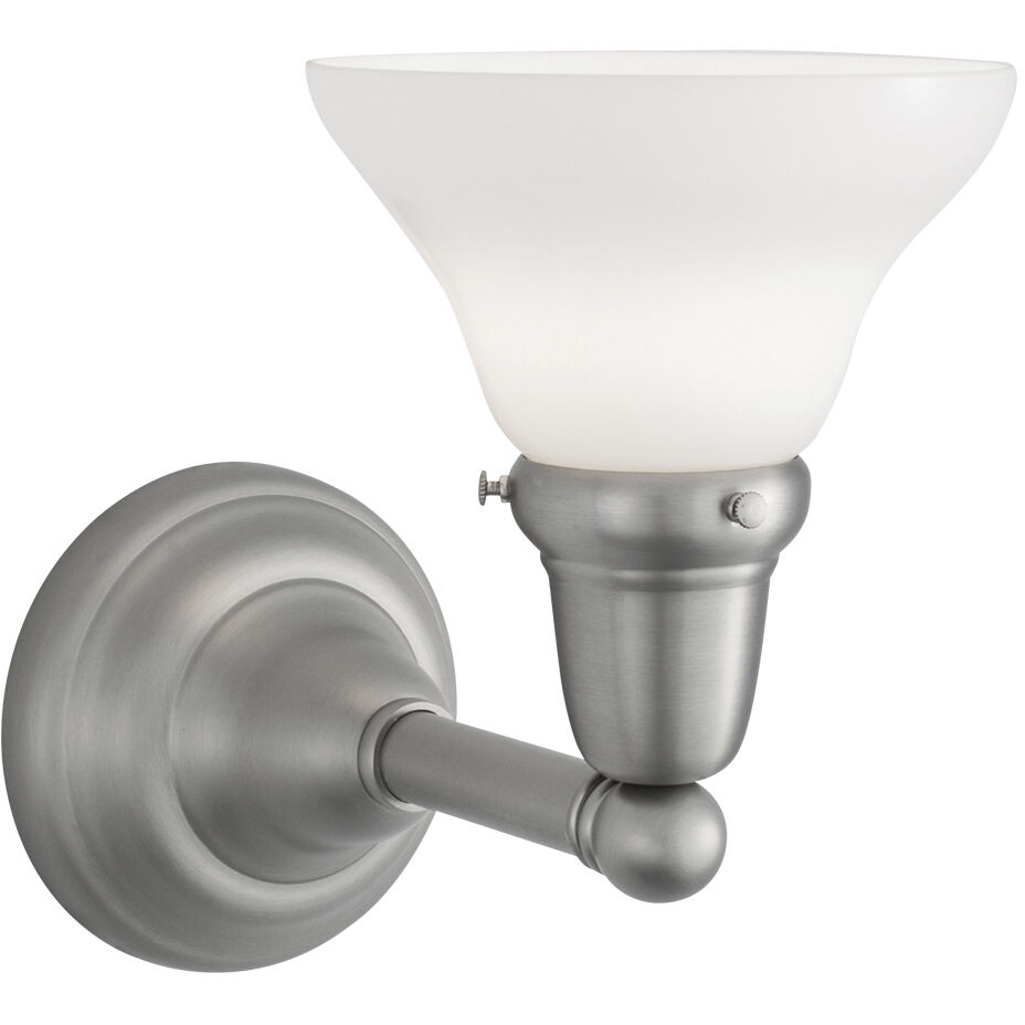 Coventry 1 Light 5 inch Brushed Nickel Sconce Wall Light