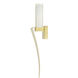 Catania LED 7 inch Satin Gold Wall Light