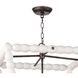 Perennial 4 Light 22.5 inch White Lantern
