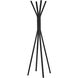 Adesso Toby 68 inch Plywood with Black Oak Wood Veneer Coat Rack WK3809-01 - Open Box