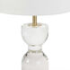 Joan 18.5 inch 100.00 watt Clear Mini Lamp Portable Light, Small