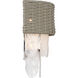 Breakers Isle 4 Light 16.38 inch Coal Wall Sconce Wall Light