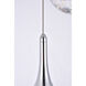 Amherst LED 12 inch Chrome Chandelier Ceiling Light