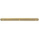 Ballston Cobbleskill 3 Light 36.5 inch Satin Gold Linear Pendant Ceiling Light