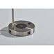 Emery 19 inch 60 watt Brushed Steel Supercharger Desk Lamp Portable Light