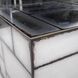 Braque 32.75 X 16 inch Smokey Gray and Black Coffee Table